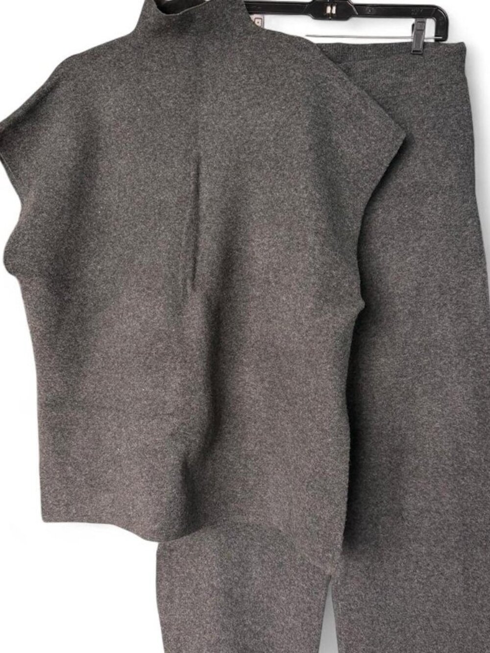 Zara Grey Wool Matching Set